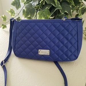 Nine west royal blue crossbody handbag